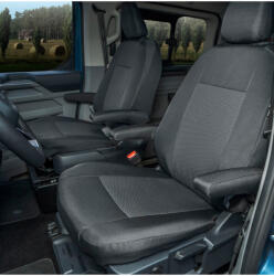 Kegel Huse pentru scaune auto Tailor Made pentru Volkswagen Transporter T7 începând cu 2024 (scaune față 1+1)