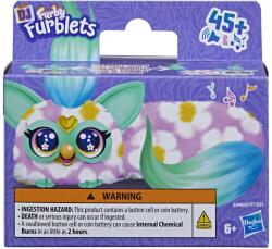 Hasbro Jucarie interactiva Furby Furblets DJ Flower Ella, 45+ sunete, 6+ ani (G1777_G2940) Figurina