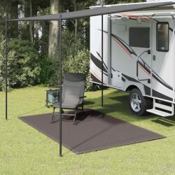 vidaXL Covor de Exterior pentru Cort, Rulota sau Terasa, 200x300 cm, PE Gri Antracit (310677) Covor