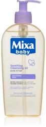 MIXA Panthenol Comfort nyugtató és tisztító olaj hajra és az atópiára hajlamos bőrre 250 ml