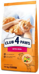  CLUB 4 PAWS Premium Borjúhússal Száraz Macskaeledel 14 kg - webshop