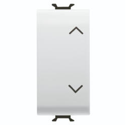 Gewiss Intrerupator jaluzele cu 3 pozitii 1M Gewiss Chorus alb GW10121 (GW10121)