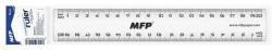 Vonalzó 20cm, műanyag, MFP - pepita - 169 Ft