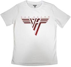 Van Halen Classic Red Logo White L Női Ing (VHTS01LW03)