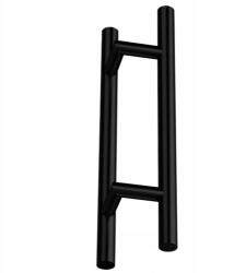 Logist system Fogantyú Fi 32 H= 500mm Antaba Szögletes Kétoldalas Fekete Ajtó Fogantyú Fém ( N64.PDO45500.4UM)