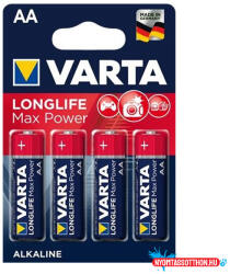 VARTA Elem ceruza VARTA Longlife Max Power AA 4-es