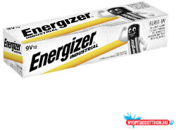Energizer Elem ENERGIZER "AlkalinePowerIndustrial" 9V 12 darabos