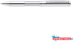 Zebra Golyóstoll ZEBRA SL-F1 0, 7 mm királyi ezüst
