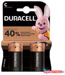 Duracell Elem baby DURACELL Basic MN1400 C 2-es