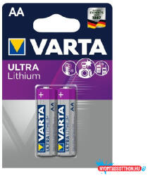 VARTA Elem ceruza VARTA Ultra Líthium AA 2-es