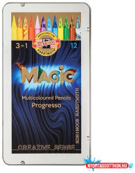 KOH-I-NOOR Varázsceruza KOH-I-NOOR 8772 Progresso hengeres 12 darabos