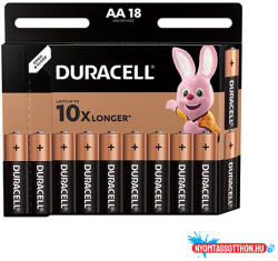 Duracell Elem ceruza DURACELL 18 darabos display Basic MX1500AA