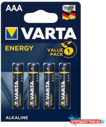 VARTA Elem mikro VARTA Energy AAA 4-es
