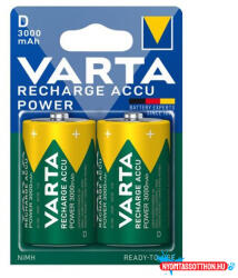 VARTA Akkumulátor góliát VARTA Recharge Accu Power D 2x3000 mAh