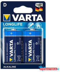 VARTA Elem góliát VARTA Longlife Power D 2-es - nyomtassotthon