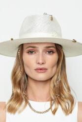 Ruslan Baginskiy kalap Fedora Hat - bézs S