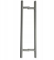 Logist system Fogantyú Fi 32 H= 1200mm Antaba Szögletes Kétoldalas Inox Ajtó Fogantyú Fém (N64.PDO451200.4US)