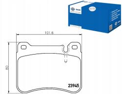 Pagid Hella Fékbetétek Pagid 44205120 A00 37506 Eu