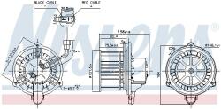 NISSENS Ventilator, habitaclu NISSENS 87537 (87537)