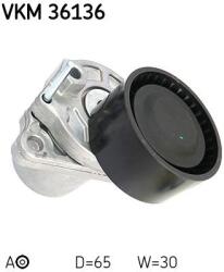 SKF Szíjfeszítő, hosszbordás szíj SKF VKM 36136 for NISSAN, RENAULT (VKM 36136)