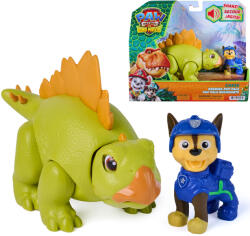 Spin Master Patrula cățelușilor: Filmul Dino la cinema - Prieteni răcnitori cu figurina Chase - Spin Master (6076338) Figurina