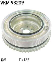 SKF Szíjtárcsa, főtengely SKF VKM 93209 for FIAT, LANCIA, ALFA ROMEO, ABARTH (VKM 93209)