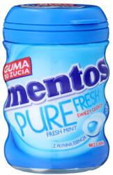 Mentos 1x 60g Mentos Pure Fresh Mint rágógumi (80733294)