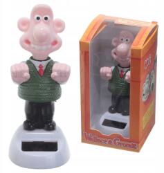 Puckator Wallace & Gromit napelemes játékfigura 13, 5 cm (11,722417)