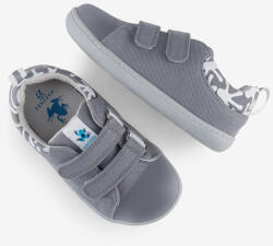 Hopfrög HOPFRÖG Barefoot vászoncipő (24-32 méretekben) (31-es méret) | HOPFRÖG SMART WALKER RECYCLED CANVAS PLAY ECO Grey BAREFOOT SNEAKERS