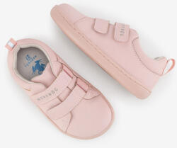 Hopfrög HOPFRÖG Barefoot BioVegán-bőr zárt cipő (24-32 méretekben) (31-es méret) | HOPFRÖG SMART WALKER JUNIOR SUPER MATT PINK BAREFOOT SNEAKERS