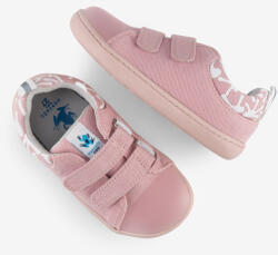 Hopfrög HOPFRÖG Barefoot vászoncipő (24-32 méretekben) (25-ös méret) | HOPFRÖG SMART WALKER RECYCLED CANVAS PLAY ECO PINK BAREFOOT SNEAKERS