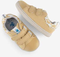 Hopfrög HOPFRÖG Barefoot vászoncipő (24-32 méretekben) (25-ös méret) | HOPFRÖG SMART WALKER RECYCLED CANVAS PLAY ECO YELLOW BAREFOOT SNEAKERS
