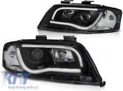  Tuning fényszóró szett LED-del Audi A6 C5 06.2001-05.2004 sedan/kombi, bal és jobb (ABAUHX6010357)
