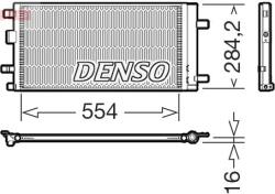 DENSO Condensator, climatizare DENSO DCN41039 (DCN41039) - fixbox