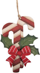 Clayre & Eef Ornament brad Craciun Acadea multicolor 9x1x13 cm (6H2495)
