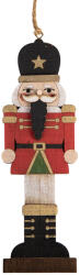 Clayre & Eef Ornament brad Craciun Spargatorul de Nuci lemn multicolor 6x1x18 cm (6H2497)