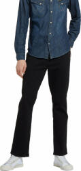 Wrangler Texas Pantaloni de blugi pentru bărbați Elastic Regular Straight Fit Negri W12109004 (W12109004)