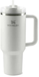 STANLEY Quencher H2.0 FlowState Pahar Cu Mâner Termos Oțel Inoxidabil Fără BPA 1.18lt Alb Cu Pai și Mâner 10-10824-803 (10-10824-803)