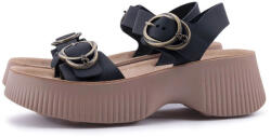 Fantasy Sandals Platforme Dama Anatomici Negre S2104 (S2104)