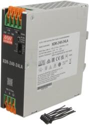 MEAN WELL Alimentator pe șină DIN 240W, 24V DC, 0-10A (XDR-240-24LA)