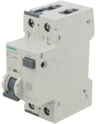 Siemens Întrerupător RCBO 6A, 30mA, 1+N, 230/400V AC (5SU1354-6KK06)