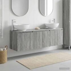 vidaXL Set dulap baie 3 buc. Sonoma gri 49, 5 x 44, 5 x 65 cm GartenMobel Dekor (3405693)