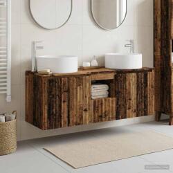 vidaXL Set dulap baie 3 buc. Lemn vechi 49, 5 x 44, 5 x 65, 5 cm GartenMobel Dekor (3405745)
