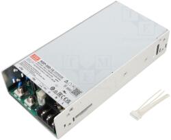 MEAN WELL Alimentator încastrat 500W, 15V DC, modular (NSP-500-15)