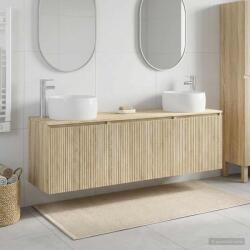 vidaXL Set dulap baie 3 buc. Stejar Sonoma 49, 5 x 44, 5 x 66 cm GartenMobel Dekor (3405709)