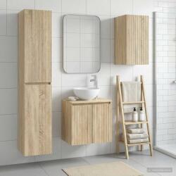 vidaXL Set de mobilier pentru baie 3 buc. Stejar Sonoma GartenMobel Dekor (3406065)