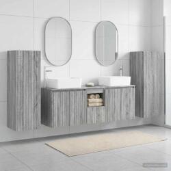 vidaXL Set de mobilier pentru baie 5 buc. Sonoma gri GartenMobel Dekor (3405999)