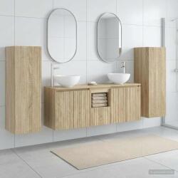 vidaXL Set de mobilier pentru baie 5 buc. Stejar Sonoma GartenMobel Dekor (3405985)