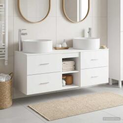 vidaXL Set de mobilier pentru baie 3 buc. Alb 49, 5 x 44, 5 x 65, 5 cm GartenMobel Dekor (3405947)