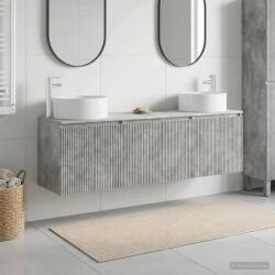 vidaXL Set dulap baie 3 buc. Gri Beton 49, 5 x 44, 5 x 65, 5 cm GartenMobel Dekor (3405730)